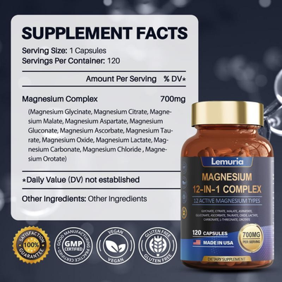 Lemuria 12-in-1 Magnesium Complex