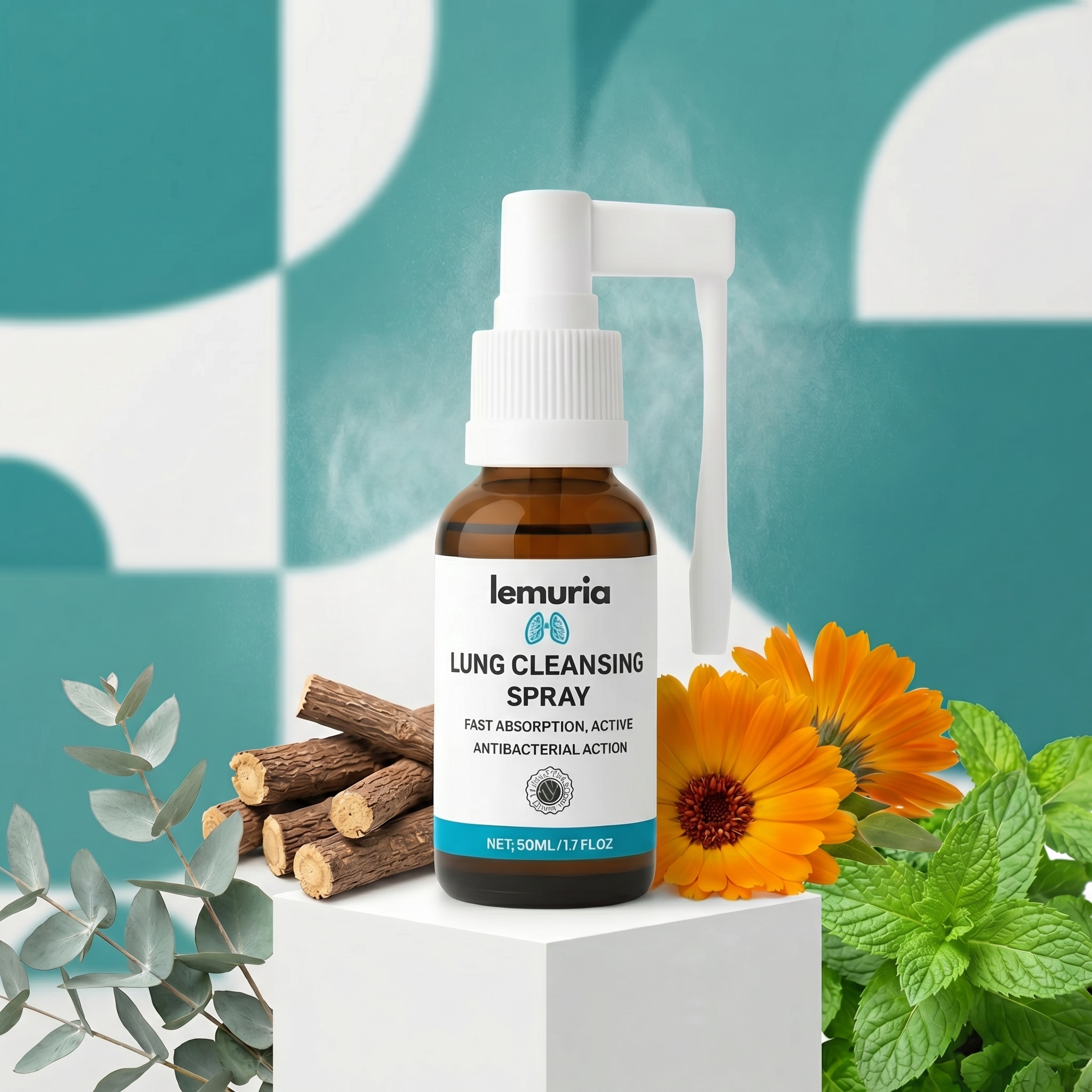 Lemuria Lung Cleansing Spray